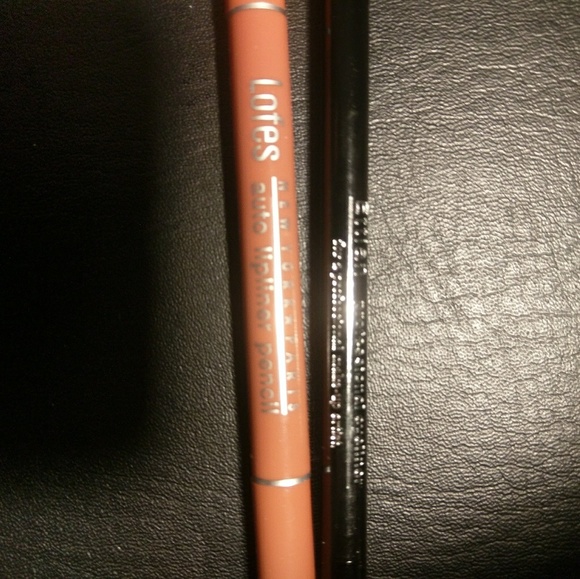 3/12 Wood Eye liner & Dual Lip liner orange beige - Picture 2 of 8